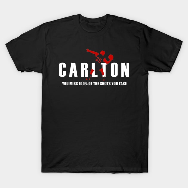 Fresh Prince of Bel Air - Carlton Basketball T-Shirt by Bigfinz